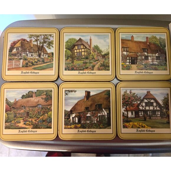 Vintage Pimpernel Placemats and Coasters Set of 6 each Mint Condition - Picture 1 of 10